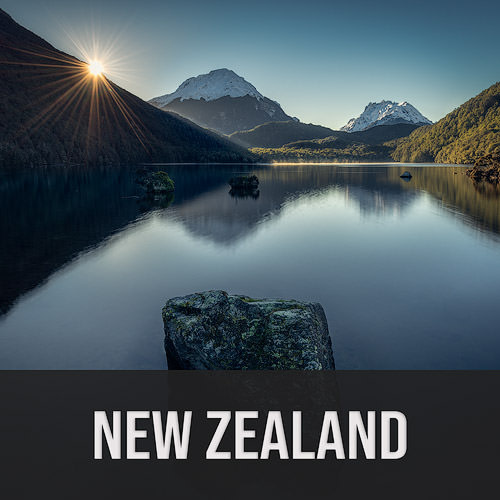 New Zealand landscape photography gallery