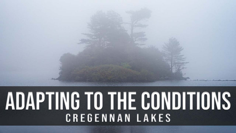 Adapting to the conditions at Cregennan Lakes Landscape Photography Vlog