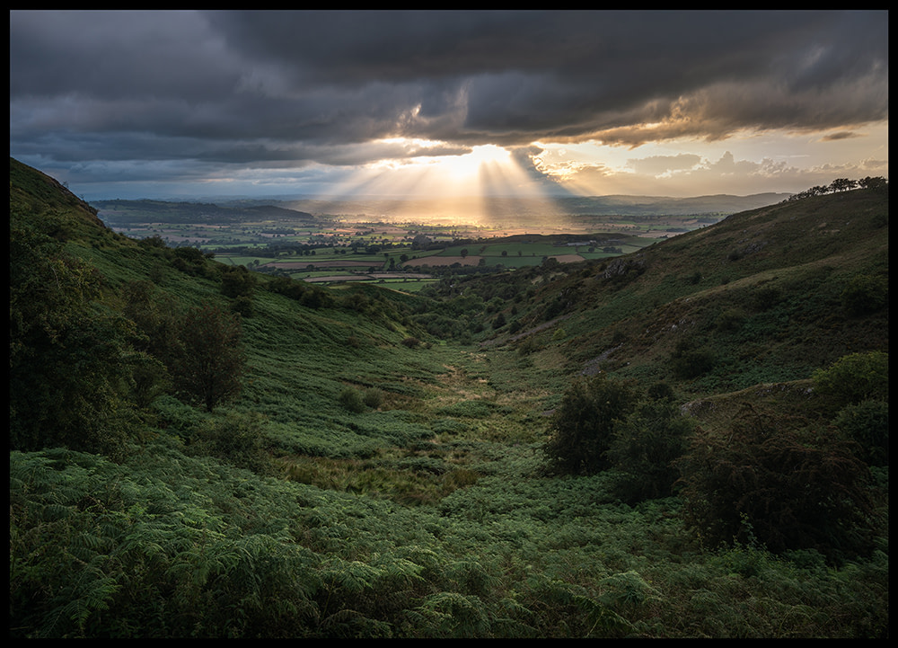 Corndon Hill Lightrays Powys