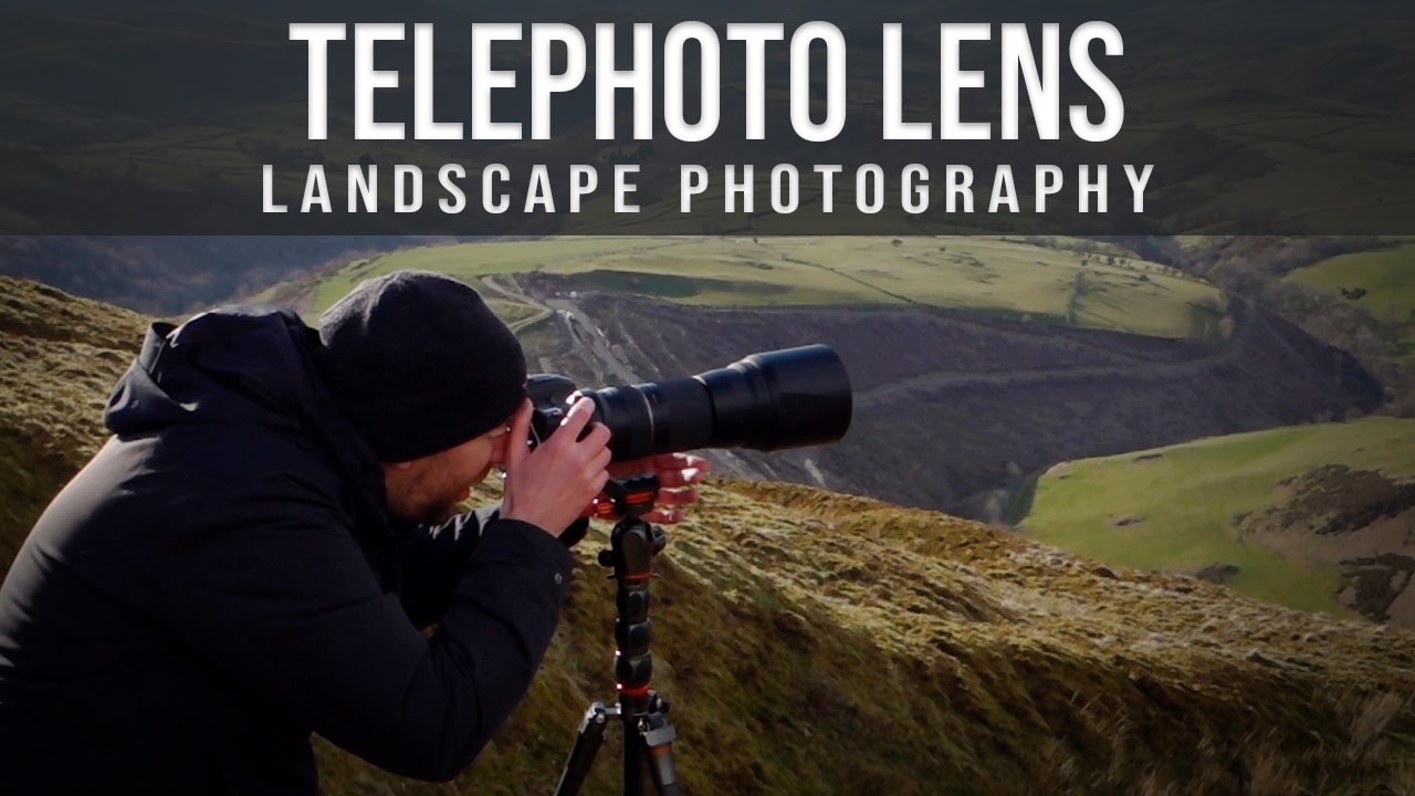 Landscape Photography with a telephoto lens, Foel Fadian Vlog