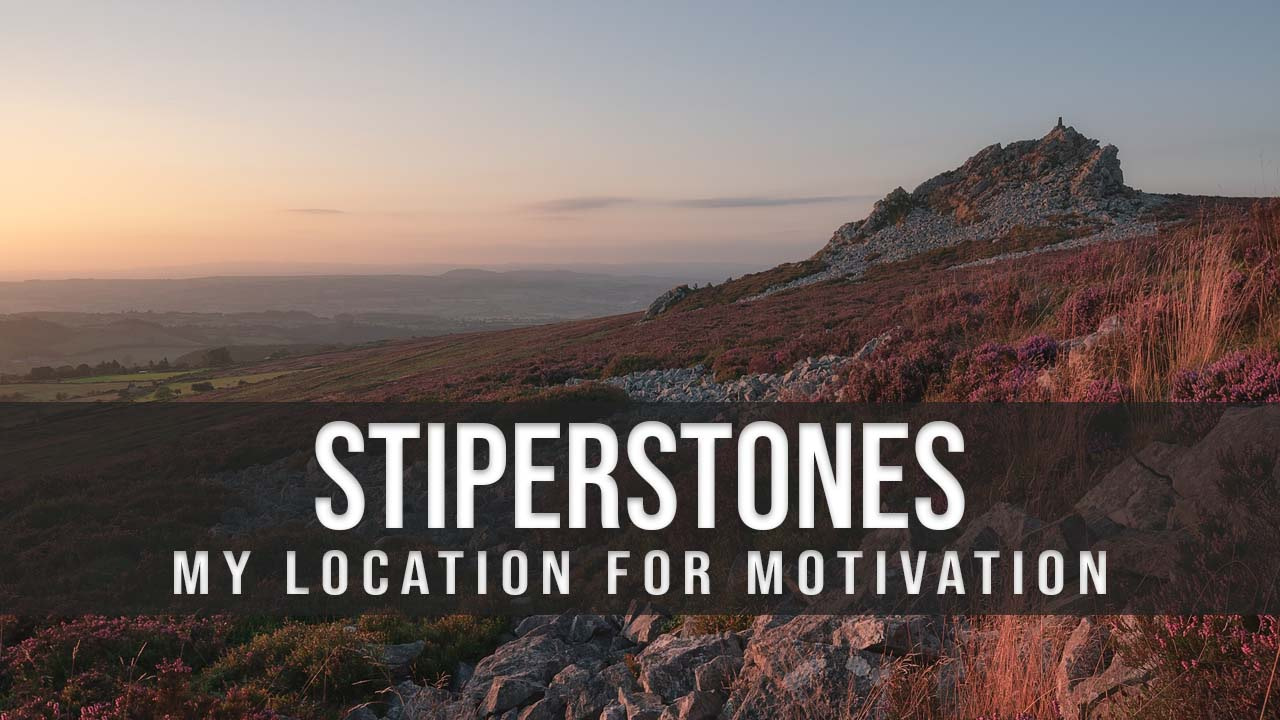 My Location For Motivation, Stiperstones Landscape Photography Vlog